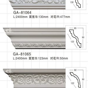 Phào cổ trần  hoa văn PU – GM – GA-81064