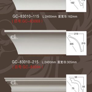 Phào cổ trần  trơn PU – GM – GC-83010-115