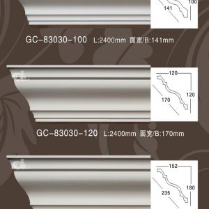 Phào cổ trần  trơn PU – GM – GC-83030-100