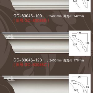 Phào cổ trần  trơn PU – GM – GC-83046-100