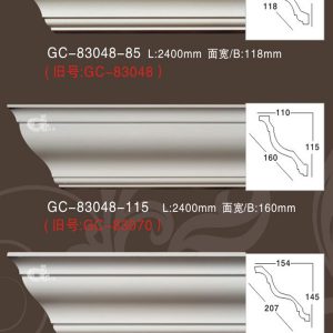 Phào cổ trần  trơn PU – GM – GC-83048-85