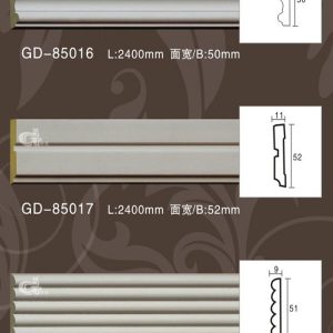 Phào nẹp, chỉ tường trơn PU – GM – GD-85016