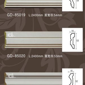 Phào nẹp, chỉ tường trơn PU – GM – GD-85019